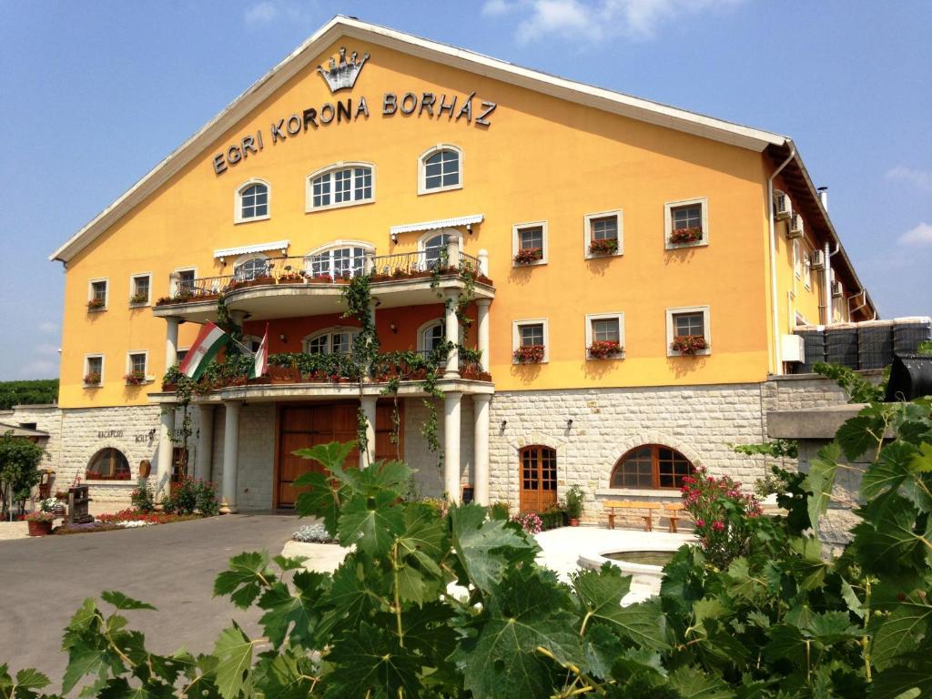 Egri Korona Borhaz Es Wellness Hotel Demjén Dış mekan fotoğraf